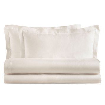 Постільна білизна Biancoperla - Authentic Natural White, 50x75 (2шт), 155x200 (2шт), 270x290