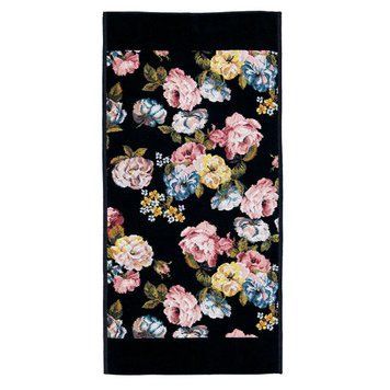 Рушник Feiler - Rose Dream Schwarz 50x100