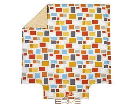 Bed linen Scion Living Blocks Ocre, 50x70, 155x200, 180x290
