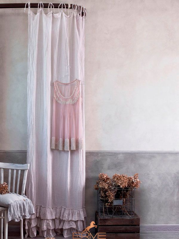 Curtains Opificio Dei Sogni Crema Di Rose, 140x300