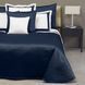 Signoria Firenze - Quilted bedspread SIENA Dark Blue, Dark Blue, 260x270
