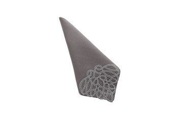 Weissfee napkin - Curle Silver