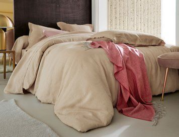 Постільна білизна Blanc Des Vosges Washed Linen Natural, 50x75, 150x200, 180x290, Без резинки