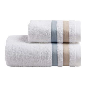 Набір рушників для обличчя + гостьове Biancoperla Antigua Beach/Sion, 60х110 + 40х60 + 100x140