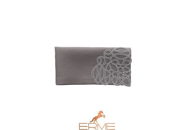 Weissfee napkin - Curle Silver