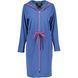 Women's robe Cawoe - 821 Grau-melange-Beere