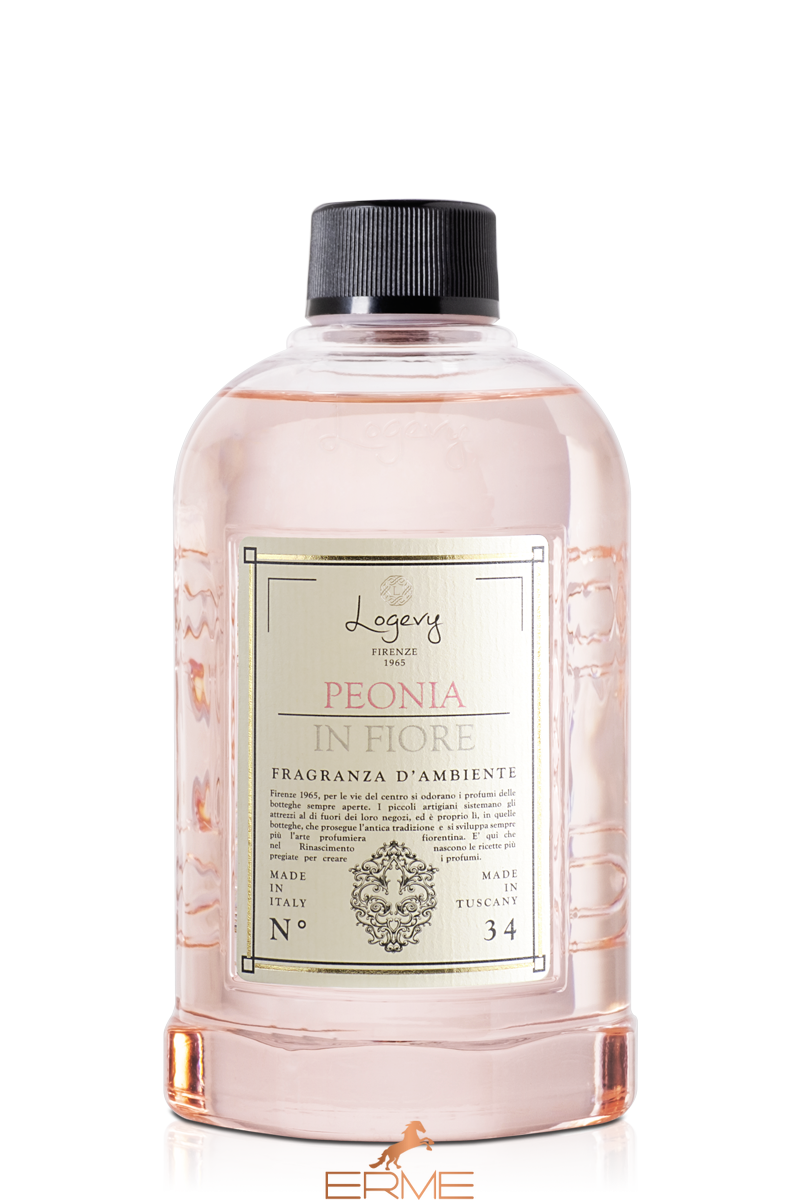 Змінний наповнювач - Logevy Firenze - Peonia in Fiore (Квітка Піона), 500 ml.