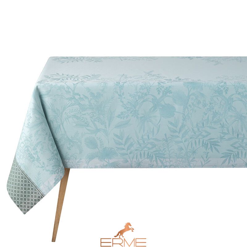 Jacquard Francais tablecloth - Jardin d'Eden Coton Cascade