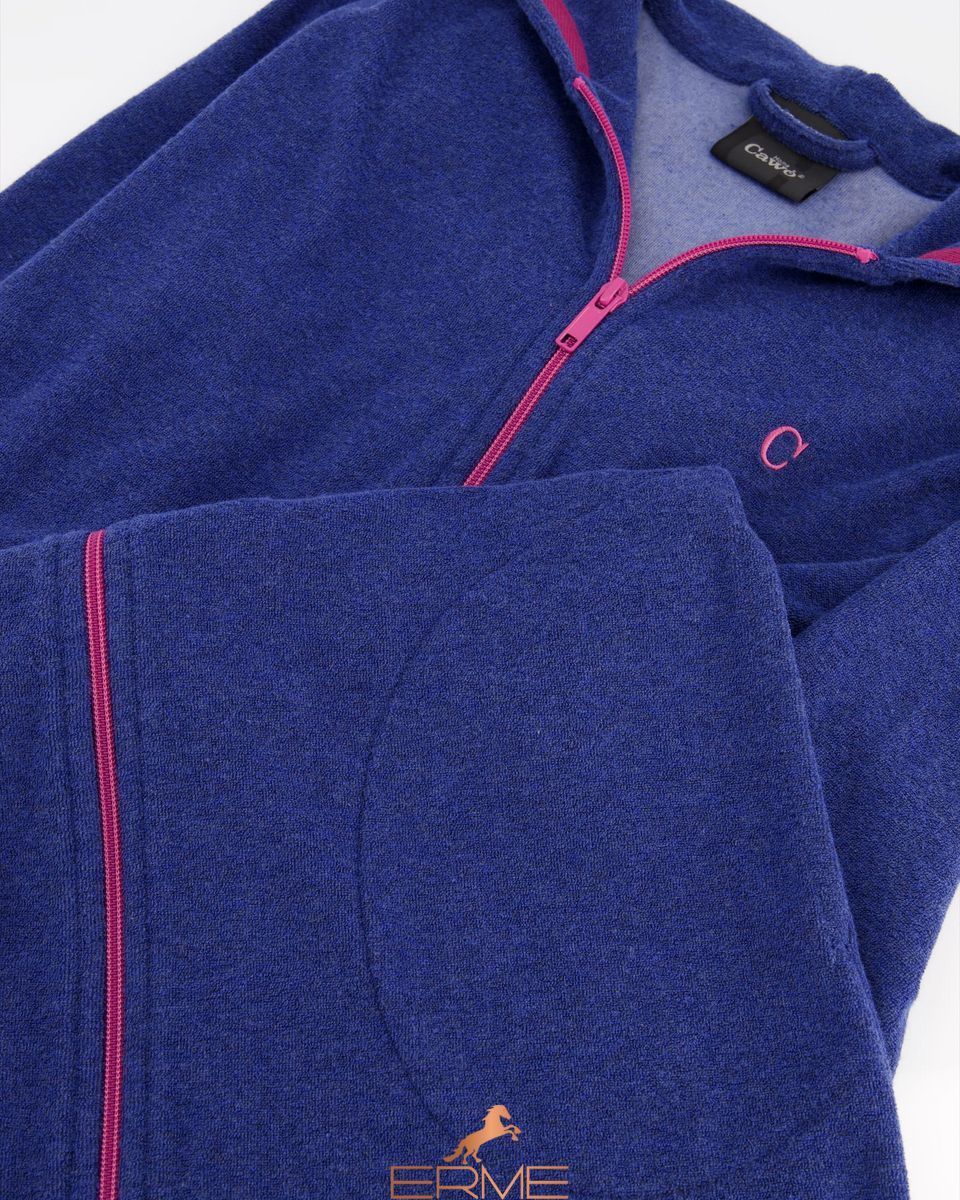 Women's robe Cawoe - 821 Grau-melange-Beere