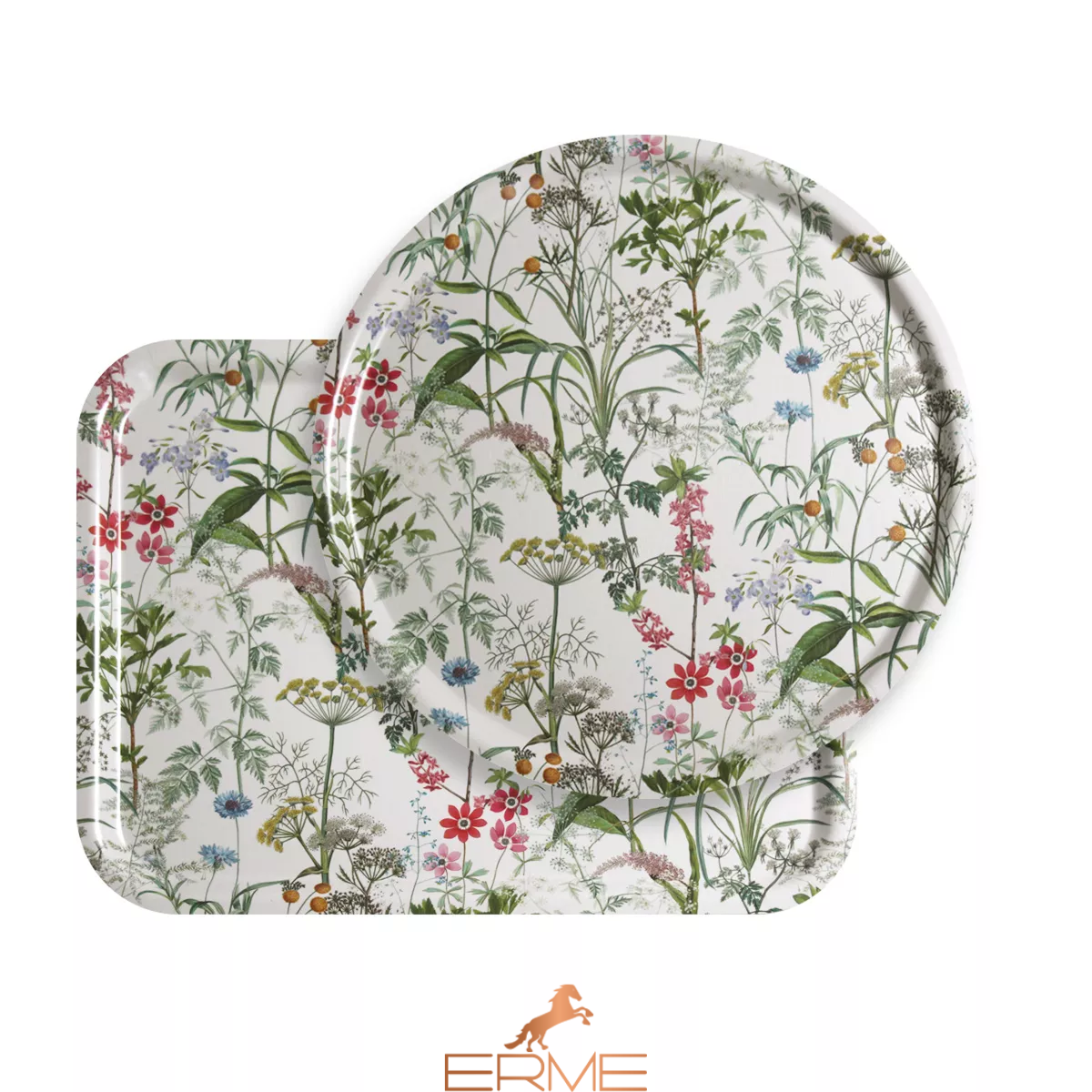 Поднос Garnier Thiebaut - Prairie Legere Beige