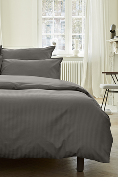 Bed Linen Essix - Grand Hôtel - Zinc, 50x70 (2pc), 220x240, 200x200 on an elastic band