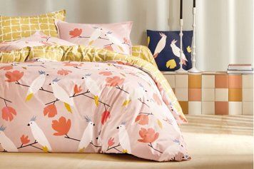 Постельное белье Scion Living Love Birds Petale, 50x70, 155x200, 180x290