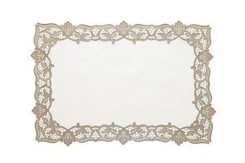Serving mat Weissfee - Sanssouci Gold White