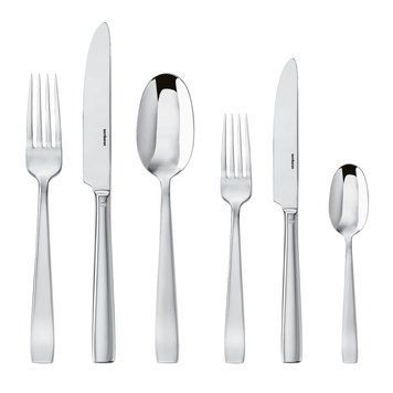 Набір столових приборів Sambonet Flat Silverplated Steel