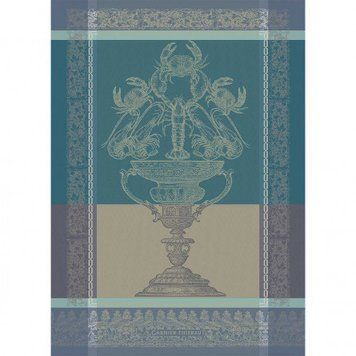 Рушник для кухні Garnier Thiebaut  - Coupe fruits de mer turquoise