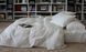 Bed linen Signoria Firenze Viola Lace white, 50x75, 155x200 (2pc), 270x290