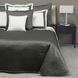 Signoria Firenze - Quilted bedspread SIENA Lead Grey, Lead Grey, 260x270