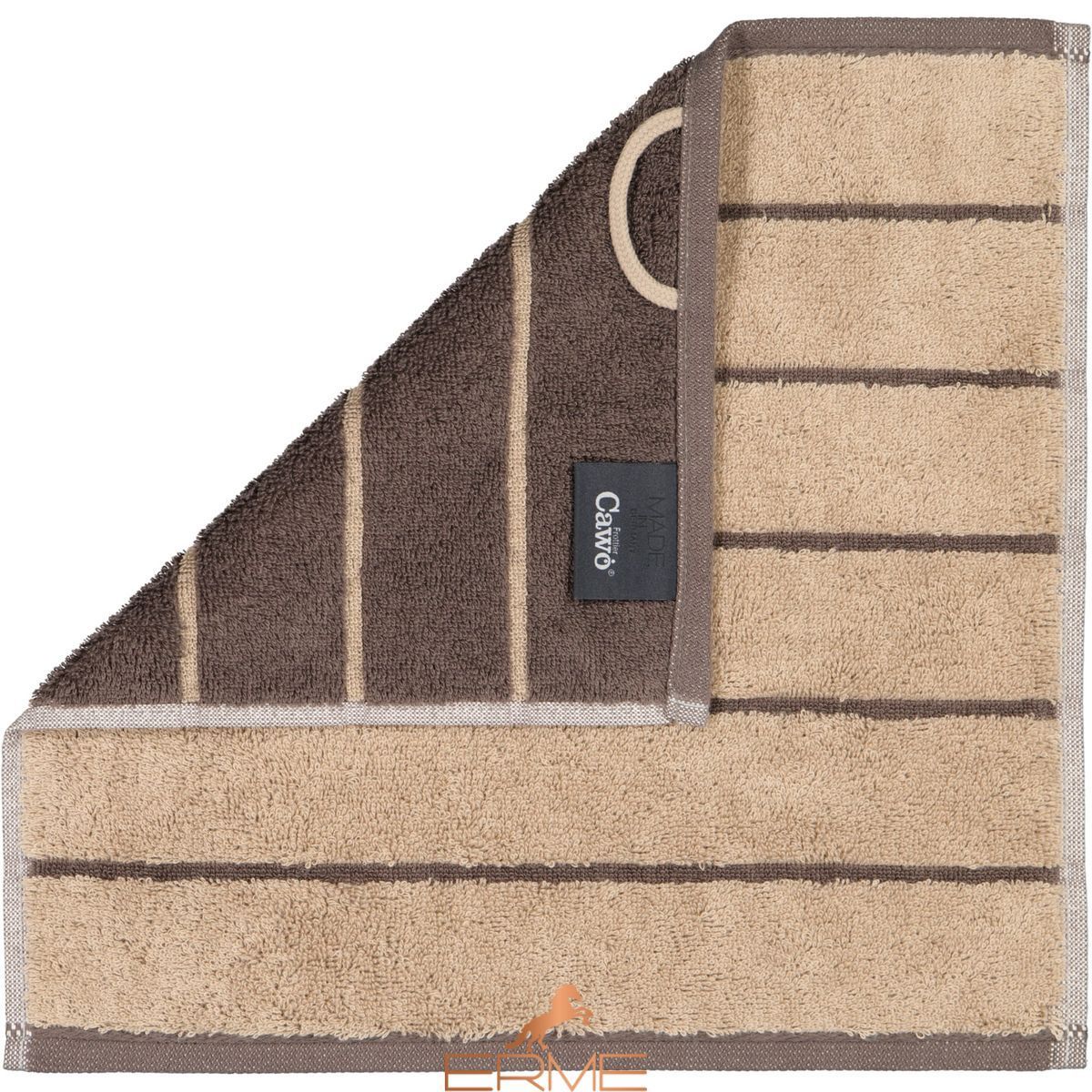 Towel Cawoe - Doubleface Sand, 30х30