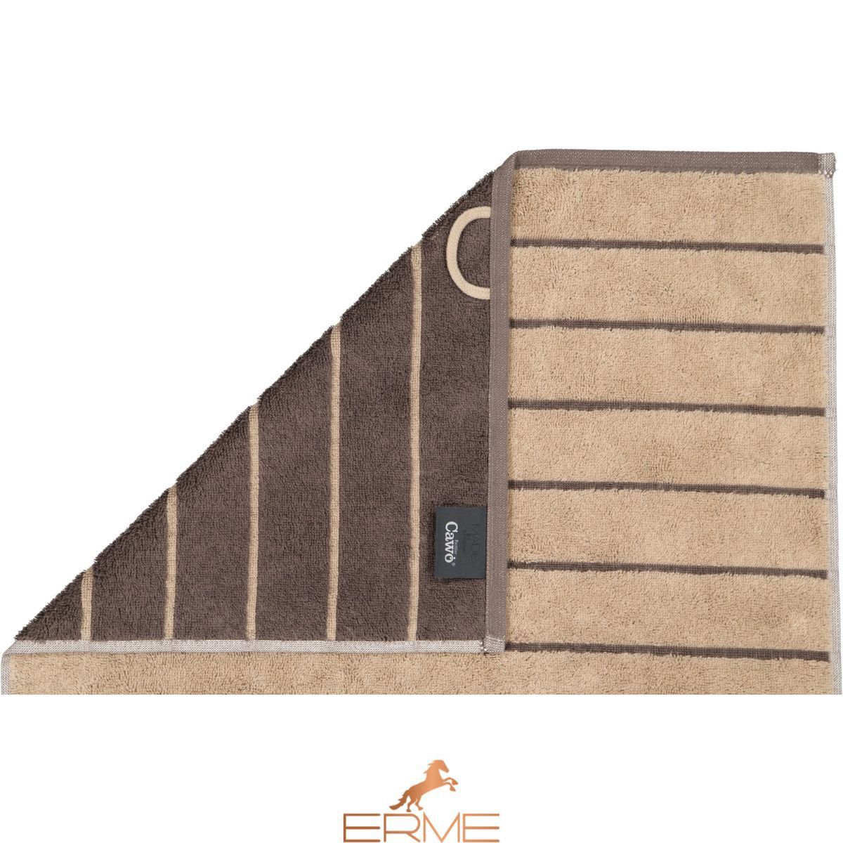 Towel Cawoe - Doubleface Sand, 30х30
