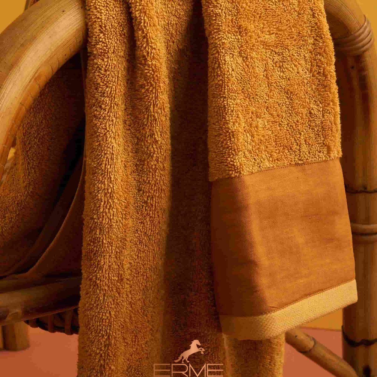 Set of face towels + guest sheet Biancoperla Nantes Irish, 60х110 + 40х60 + 100x140