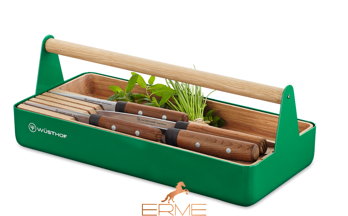 Wusthof - Urban Farmer basket for tools with 4 pcs.