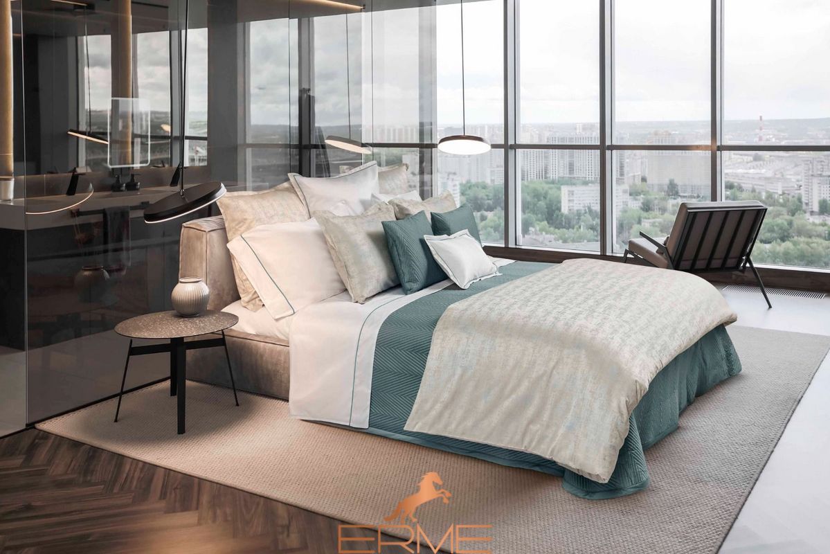 Bed linen Signoria Firenze Barolo, 50x75 (2pc), 155x200 (2pc), 270x290