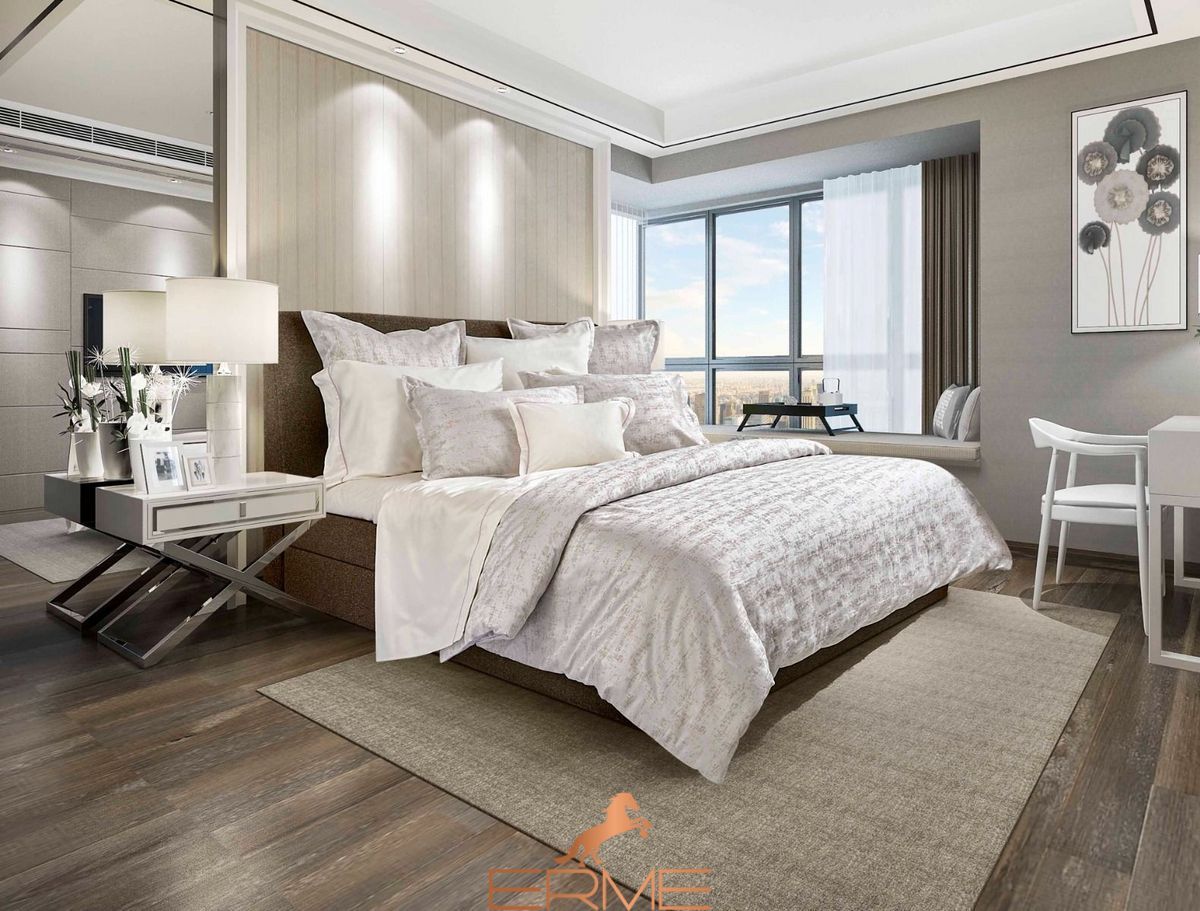 Bed linen Signoria Firenze Barolo, 50x75 (2pc), 155x200 (2pc), 270x290