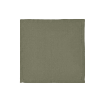 Серветка Alexandre Turpault FLORENCE Kaki з льону OFG 50х50 см