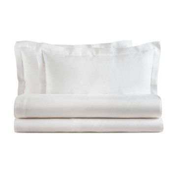 Постільна білизна Biancoperla - Vegetale White, 50x75 (2шт), 155x200 (2шт), 270x290