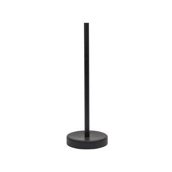 Aquanova Forte Black - Тримач для туалетного паперу, Чорний, &oslash;13x38,5 cm