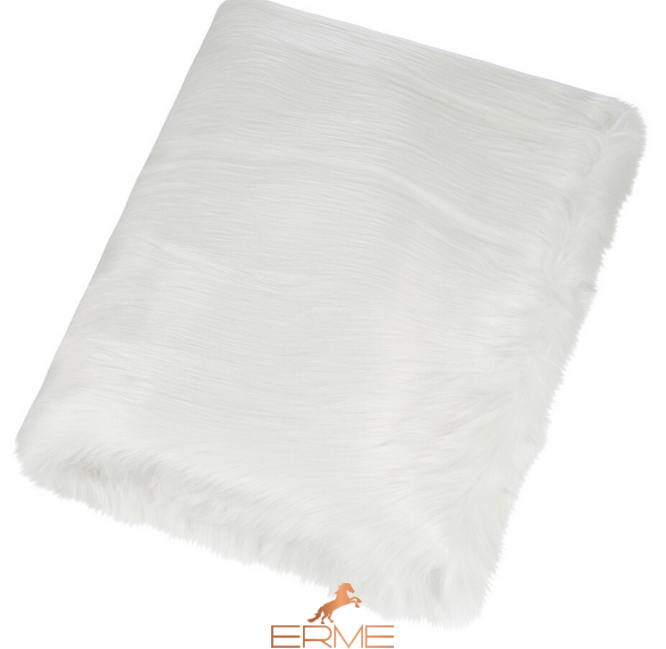 Fur rug for bed Mansion - Himalaya Ivory