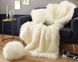 Fur rug for bed Mansion - Himalaya Ivory