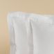 Постельное белье Biancoperla - Vegetale White, 50x75 (2шт), 155x200 (2шт), 270x290
