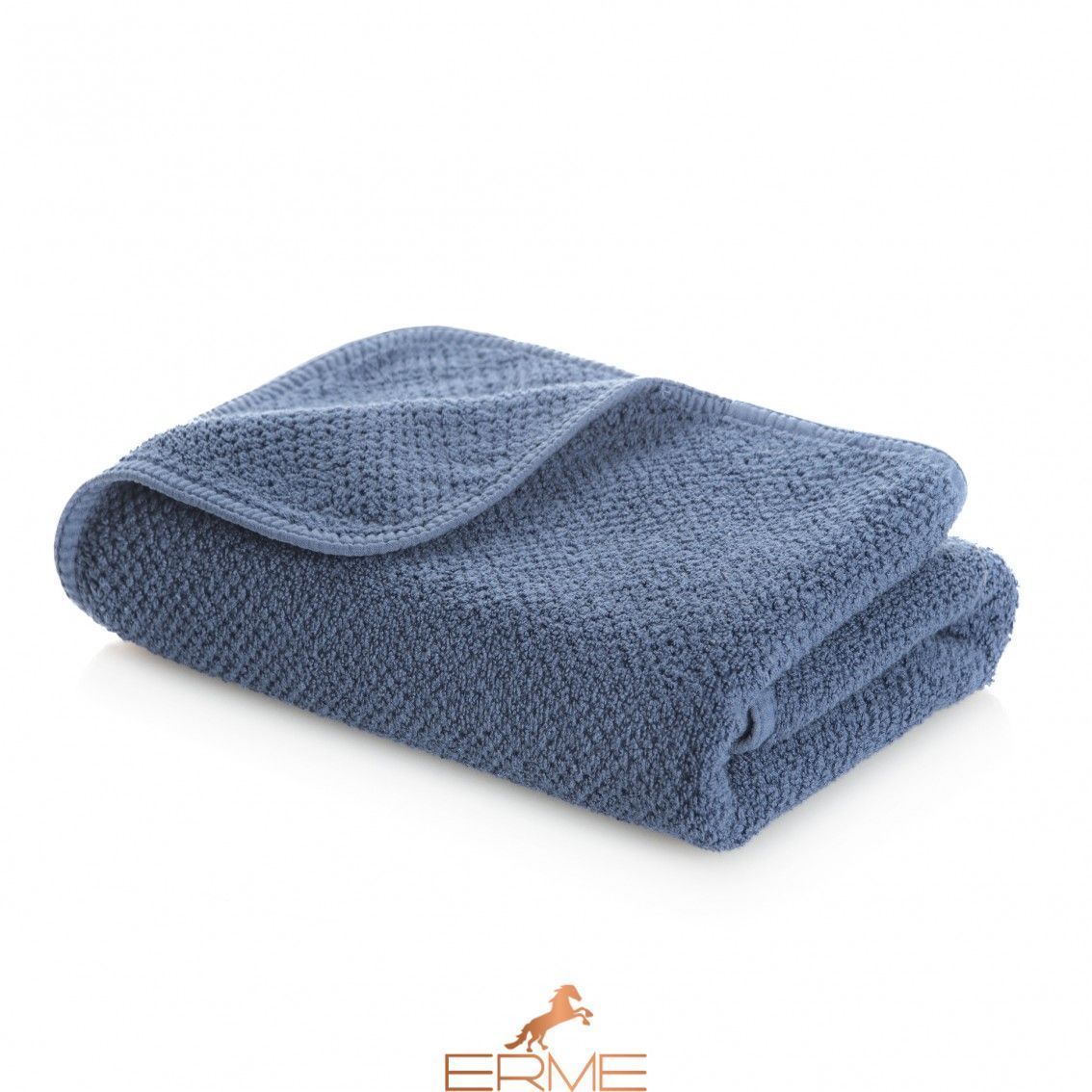 Рушник Graccioza Bee Waffle Cobalt 100% бавовна (30x30 см)