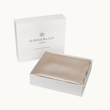 Gingerlily Шовкова наволочка - BEAUTY BOX MULBERRY - BLUSH, 50x75