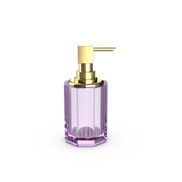 Decor Walter - Kristall Liquid Soap Dispenser - Violet Gold