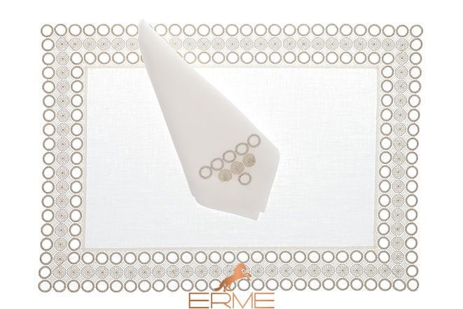 Serving mat Weissfee - Osaka Snow Gold