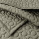 Alexandre Turpault cotton quilted bedspread Kaki, 260x240