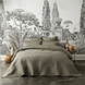 Alexandre Turpault cotton quilted bedspread Kaki, 260x240