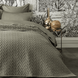 Alexandre Turpault cotton quilted bedspread Kaki, 260x240