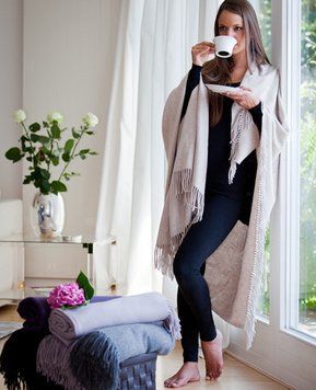 Кашеміровий палантін Ulrike Hefel Pure Cashmere, 80x180