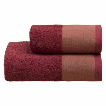 Набір рушників для обличчя + гостьове Biancoperla Nantes Valenza, 60х110 + 40х60 + 100x140