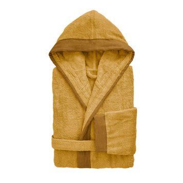 Хлопковый халат Biancoperla Nantes Bronzo