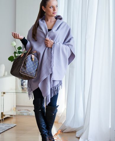 Кашеміровий палантін Ulrike Hefel Pure Cashmere, 80x180