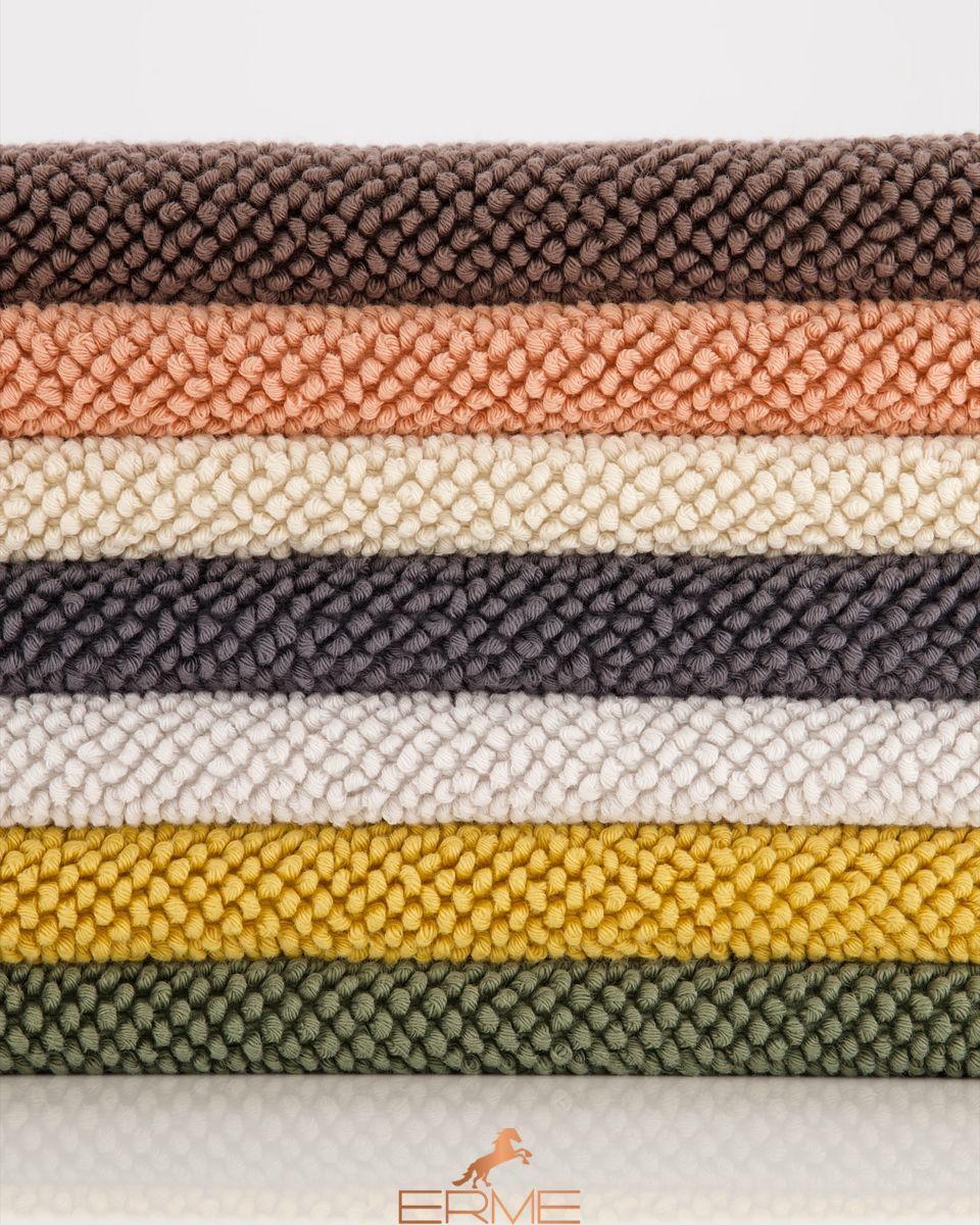 Carpet Cawoe - Loop Pepper, Under the order (delivery from 4 weeks), 60x60 cm