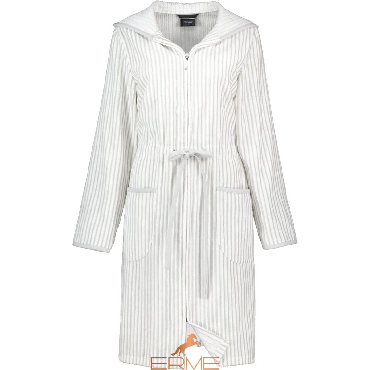 Женский халат Cawoe - 6416 Weiss-Silber