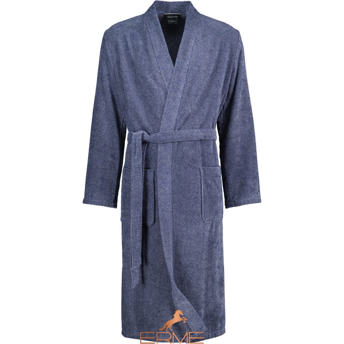 Men's bathrobe Cawoe - 5507 Denim