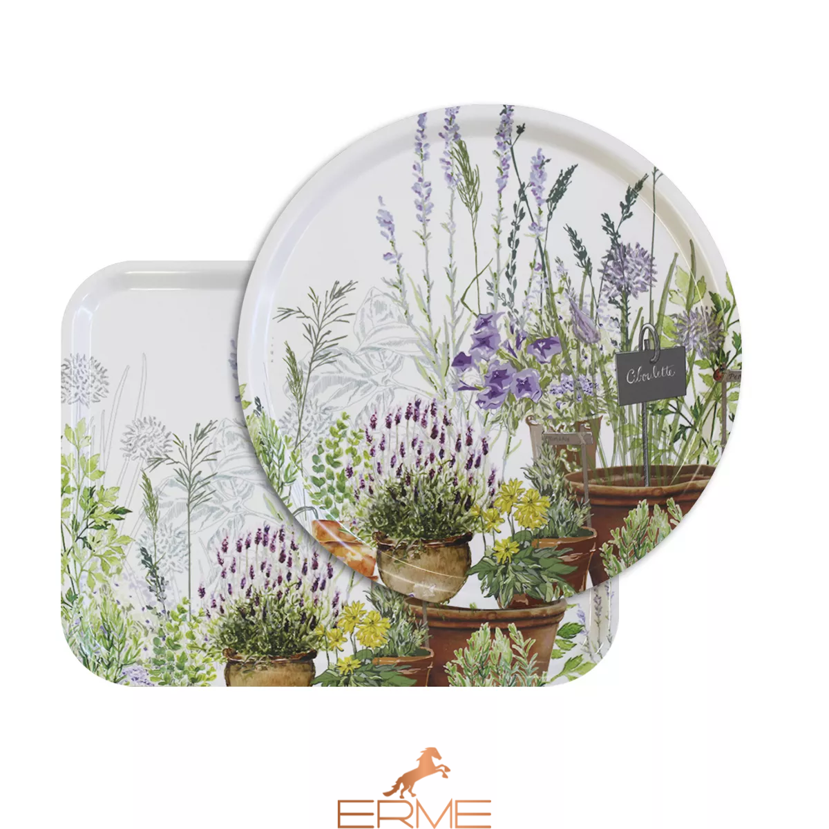Поднос Garnier Thiebaut - Jardin Aromatique Provence