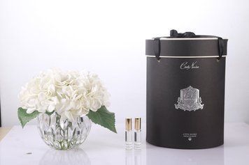 Ароматична композиція Cote Noire троянди в хрустальній чаші - Ivory, Під замовлення (доставка від 4-х тижнів)