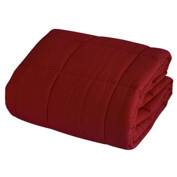 Бавовняне покривало " Зима " Biancoperla Brasilia 300g Cherry